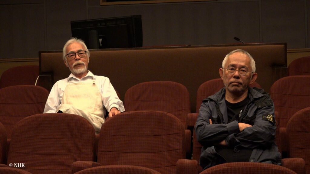 監製鈴木敏夫是吉卜力的創辦人之一，也是宮﨑駿合作一生的創作夥伴（（圖／甲上娛樂《與夢前行 宮﨑駿》）
