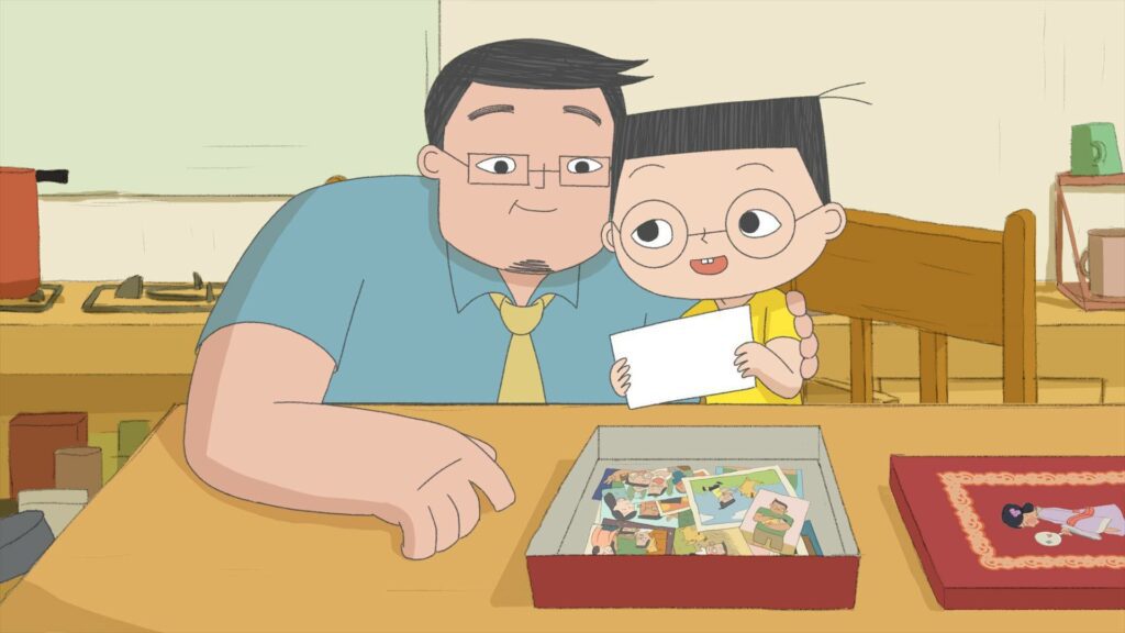 系列動畫《小兒子阿甯咕》改編自作家駱以軍的作品《小兒子》。（圖／夢田影像）