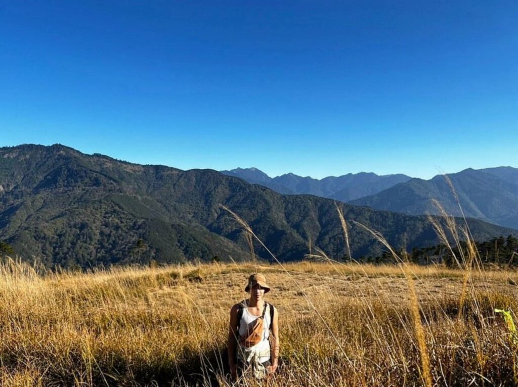 牧森也曾走過台灣最美的一日縱走路線「羅馬縱走」。（圖／牧森IG）