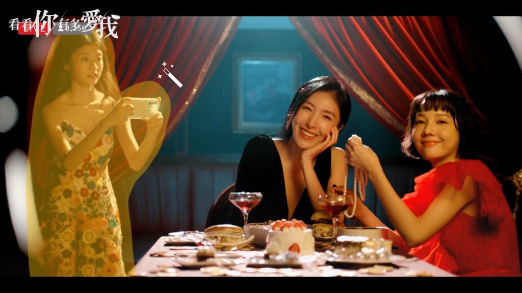 片頭以餐桌作為家庭成員關係的隱喻。（圖／晴天影像）