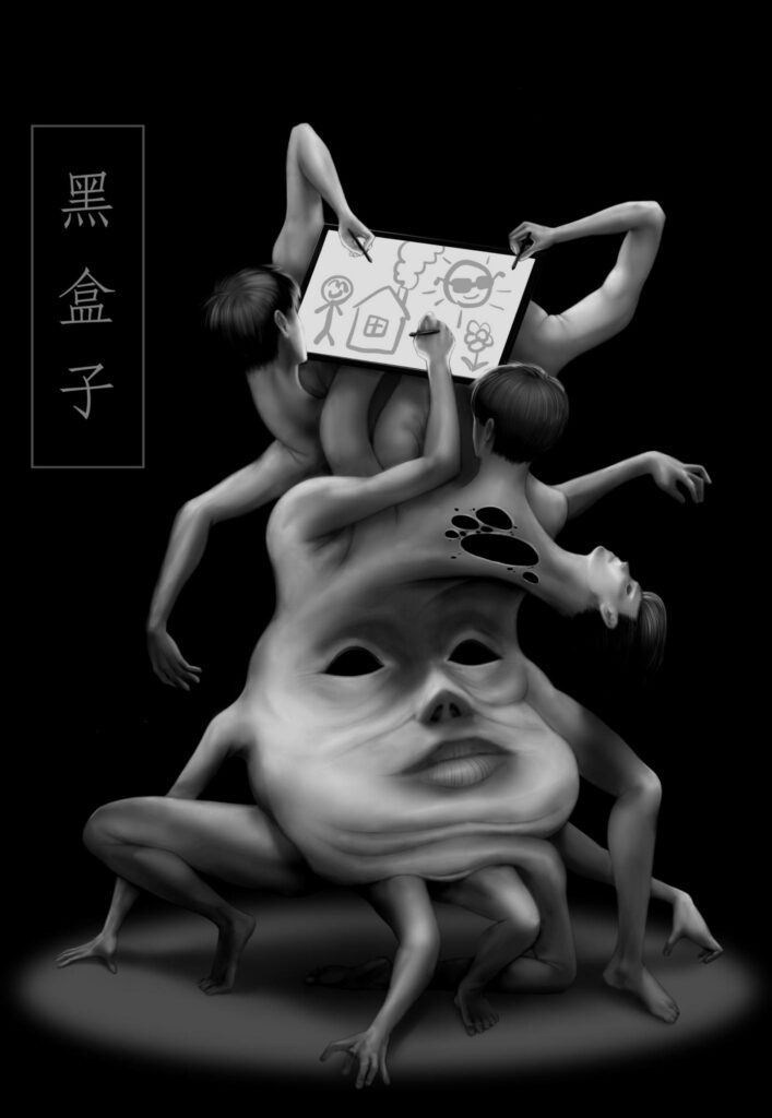  臺灣原創漫畫《黑盒子》在 LINE WEBTOON 上擁有有極高的人氣。（圖／LINE TV）