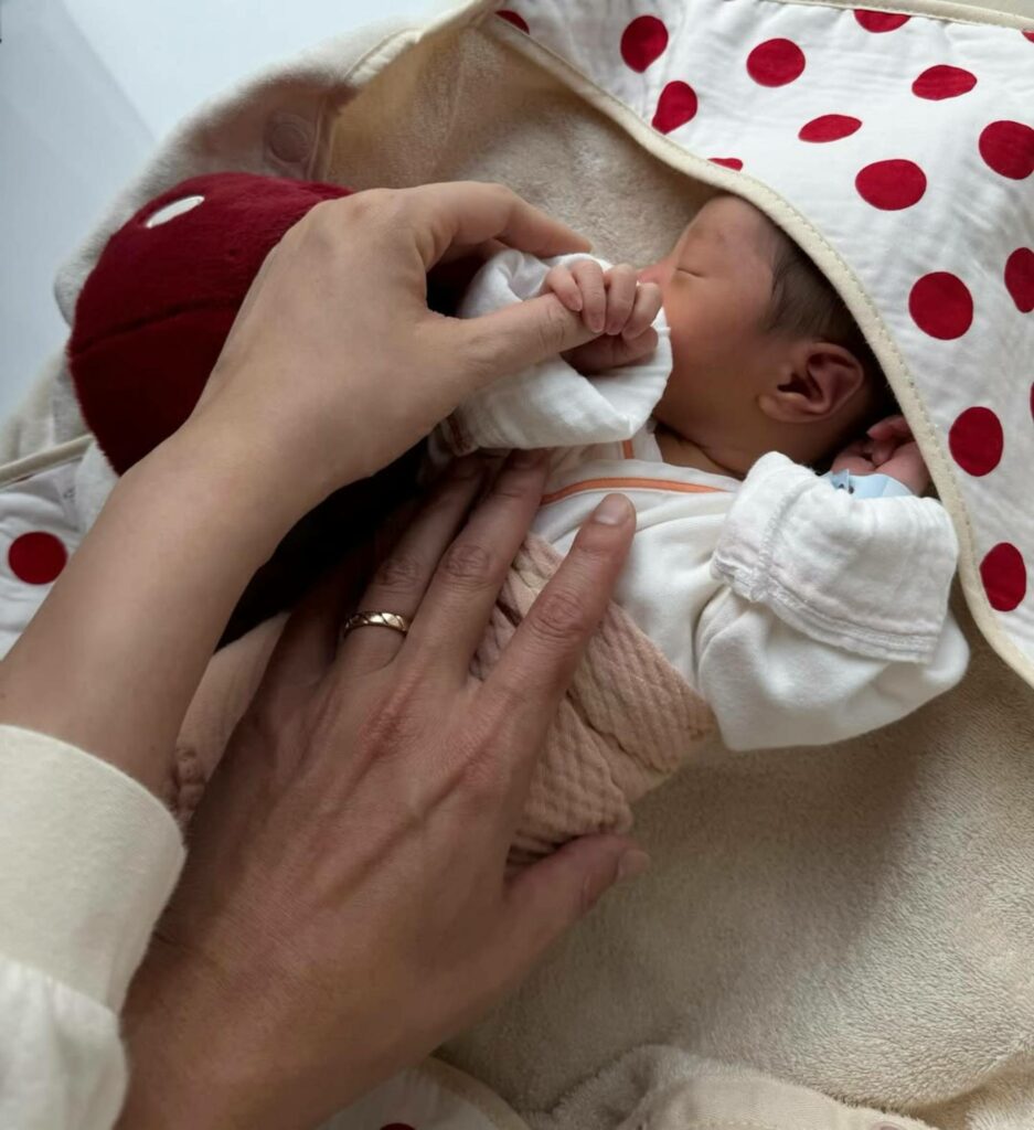 楊祐寧和Melinda於九月迎接第三胎兒子Eli。