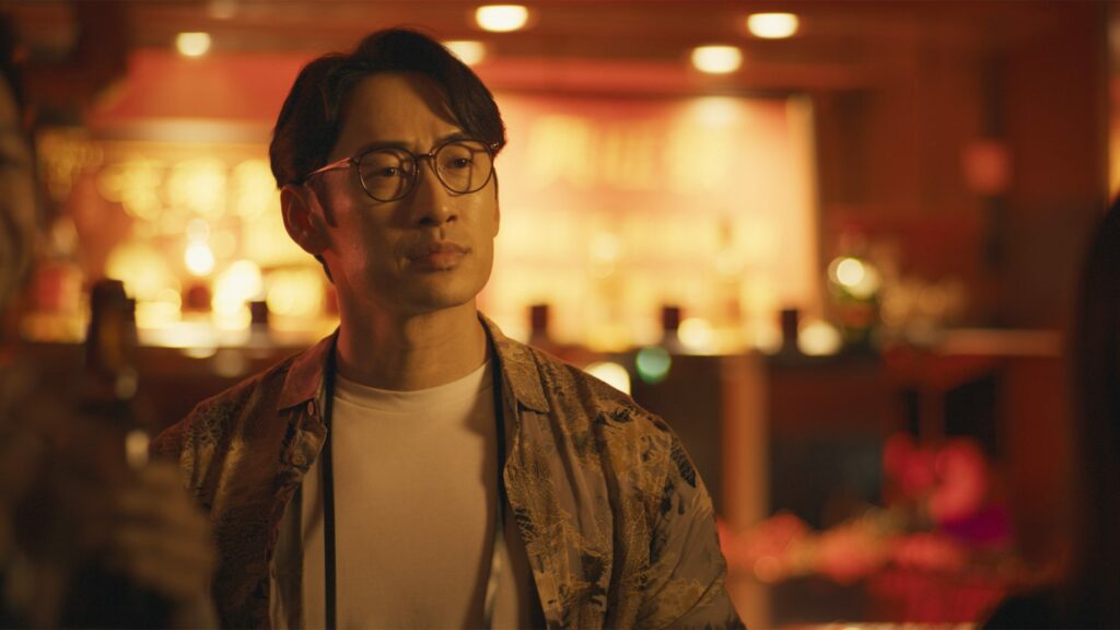 路斯明於《好孩子》扮演家好的男友David，始終不過多干涉地陪在家好身邊。（圖／甲上娛樂）