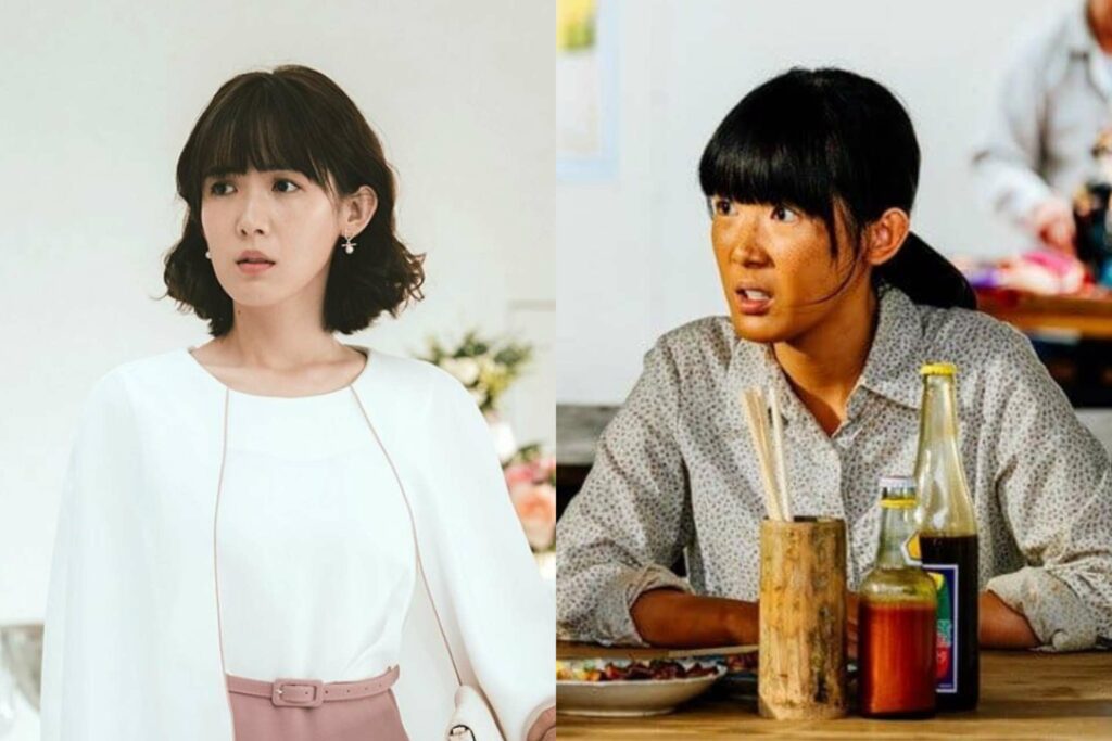 孫可芳能詮釋角色的年代跨度大。（圖／《若是一個人》（2020）及《植劇場-五味八珍的歲月》（2018））