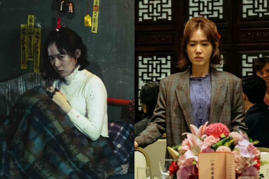 孫可芳演出戲劇類型多元。（圖／《粽邪》（2019）及《孤味》（2020））