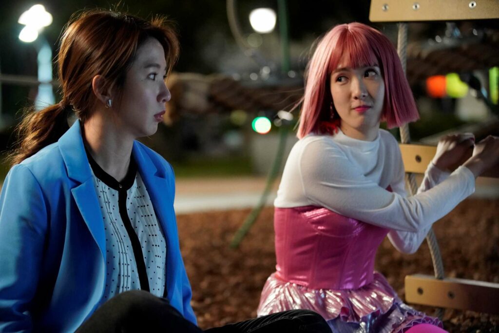 2026 年，孫可芳二度以克拉拉一角登場。（圖／彼此影業）