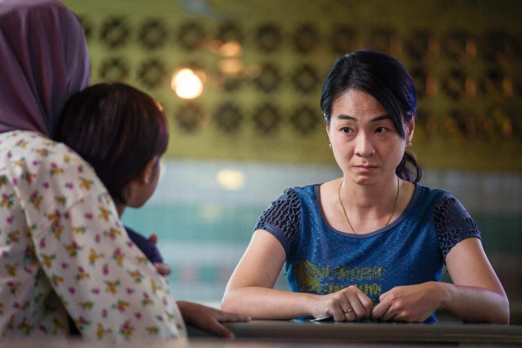 帶著身分證來找繼母與弟弟，是《人生海海》最後一場戲，也是陳雪甄最沒把握的一場戲。（甲上娛樂提供）