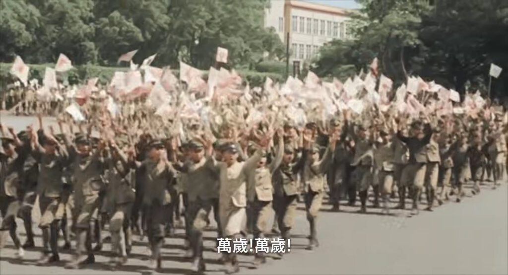 盧慈穎提醒二戰時的宣傳片都是經過官方操作過的結果。