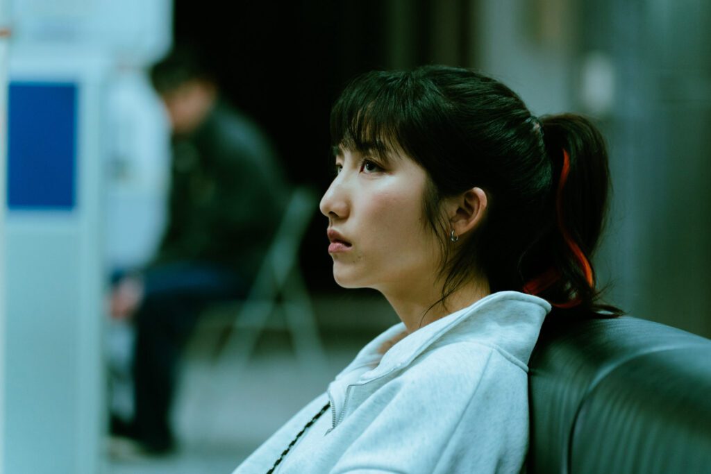 體驗林珮恩的人生,讓任敏嫻更確認自己渴望生孩子。(圖/《零日攻擊-蛇仔》)