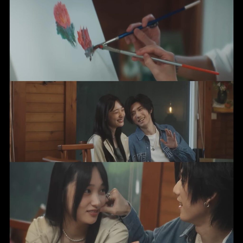 從演出學生製作到拍廣告、MV，蔡喬菲和其他新演員一樣，也曾有過自我懷疑，擔心自己不夠好。